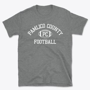 Pamlico County High School Classic Football Basic T-Shirt