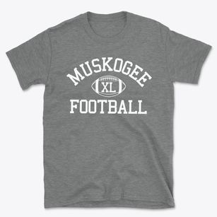 Muskogee 7th & 8th Grade Center Classic Football Basic T-Shirt