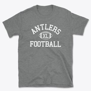 Antlers High School Classic Football Basic T-Shirt