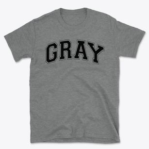 Gray Elementary School Varsity Arch Basic T-Shirt