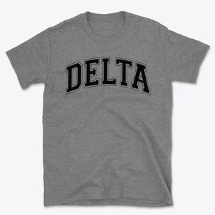 Delta High School Varsity Arch Basic T-Shirt