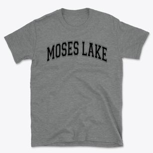 Moses Lake High School Varsity Arch Basic T-Shirt