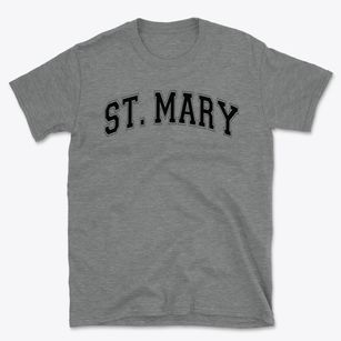 Saint Mary School Varsity Arch Basic T-Shirt