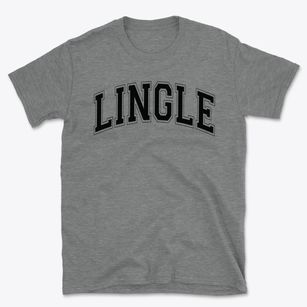 Lingle Fort Laramie Elementary School Varsity Arch Basic T-Shirt