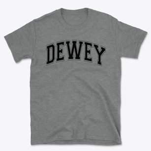 Dewey Elementary School Varsity Arch Basic T-Shirt