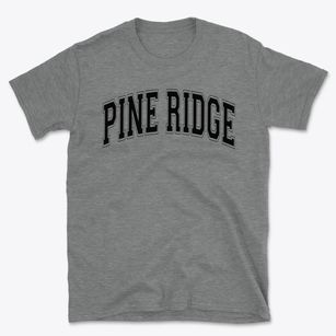 Pine Ridge Middle School Varsity Arch Basic T-Shirt