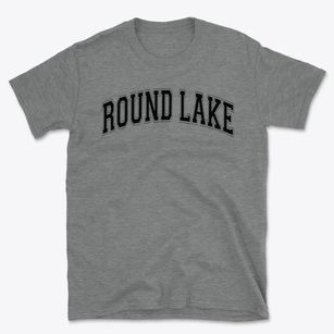 Round Lake High School Varsity Arch Basic T-Shirt