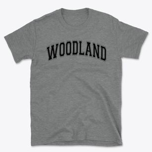 Woodland Elementary School Varsity Arch Basic T-Shirt