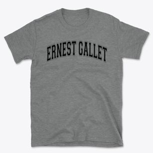 Ernest Gallet Elementary School Varsity Arch Basic T-Shirt
