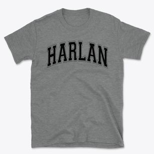 Harlan Elementary School Varsity Arch Basic T-Shirt
