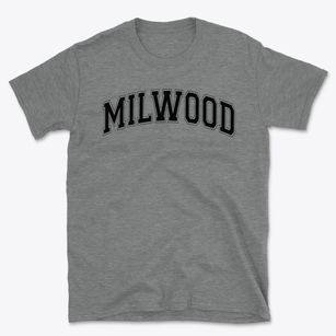 Milwood Elementary School Varsity Arch Basic T-Shirt