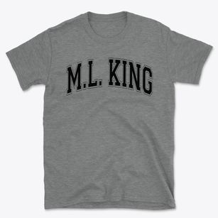 M.l. King Magnet Elementary School Varsity Arch Basic T-Shirt