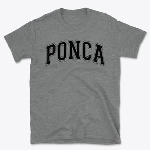 Ponca Elementary School Varsity Arch Basic T-Shirt