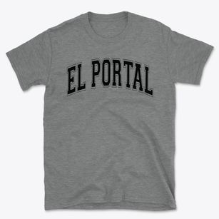 El Portal Elementary School Varsity Arch Basic T-Shirt