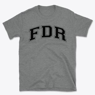 F.d. Roosevelt High School Varsity Arch Basic T-Shirt