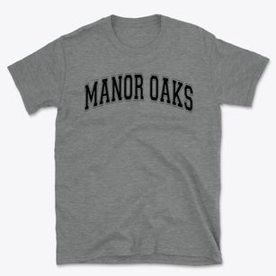 Manor Oaks Elementary School Varsity Arch Basic T-Shirt