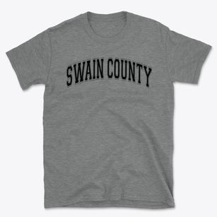 Swain County West Elementary School Varsity Arch Basic T-Shirt