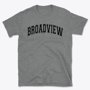 Broadview Middle School Varsity Arch Basic T-Shirt