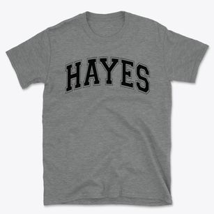 Hayes Elementary School Varsity Arch Basic T-Shirt