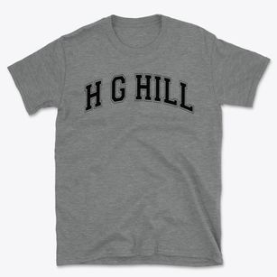 H G Hill Middle School Varsity Arch Basic T-Shirt