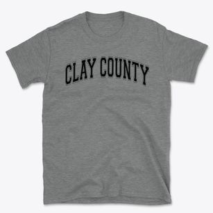 Clay County High School Varsity Arch Basic T-Shirt