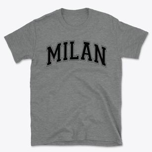 Milan Elementary School Varsity Arch Basic T-Shirt