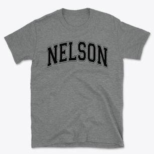 Nelson Elementary School Varsity Arch Basic T-Shirt