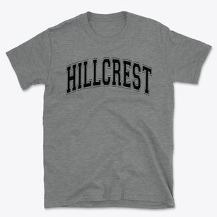 Hillcrest High School Varsity Arch Basic T-Shirt
