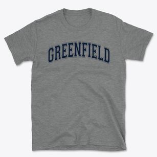 Greenfield Middle School Varsity Arch Basic T-Shirt