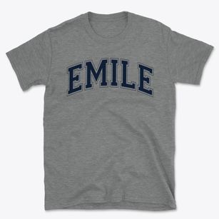 Emile Elementary School Varsity Arch Basic T-Shirt