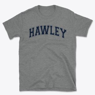 Hawley Elementary School Varsity Arch Basic T-Shirt