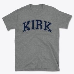 Kirk Elementary School Varsity Arch Basic T-Shirt