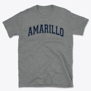 Amarillo Montessori Academy Varsity Arch Basic T-Shirt