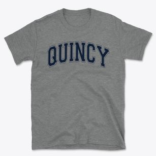 Quincy Junior High School Varsity Arch Basic T-Shirt