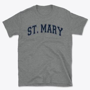 Saint Mary School Varsity Arch Basic T-Shirt