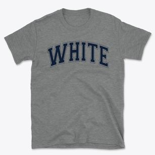 White Memorial Sda School Varsity Arch Basic T-Shirt