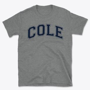Cole Elementary School Varsity Arch Basic T-Shirt