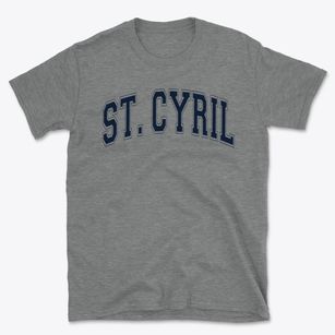 Saint Cyril School Varsity Arch Basic T-Shirt