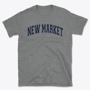 New Market Elementary School Varsity Arch Basic T-Shirt