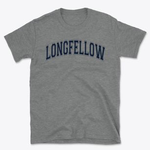 Longfellow Elementary School Varsity Arch Basic T-Shirt
