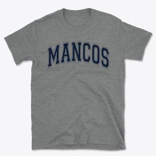 Mancos Middle School Varsity Arch Basic T-Shirt