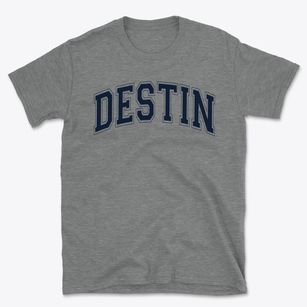 Destin Elementary School Varsity Arch Basic T-Shirt