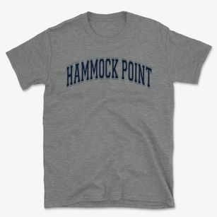 Hammock Point Elementary School Varsity Arch Basic T-Shirt