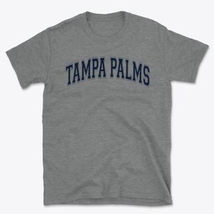 Tampa Palms Elementary School Varsity Arch Basic T-Shirt