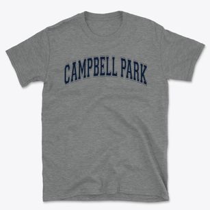 Campbell Park Elementary School Varsity Arch Basic T-Shirt