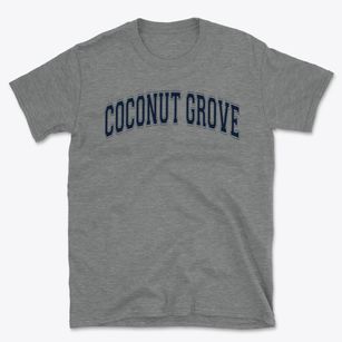 Coconut Grove Elementary School Varsity Arch Basic T-Shirt