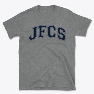 Jesus Fellowship Christian School Varsity Arch Basic T-Shirt