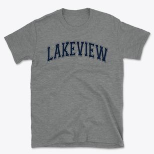 Lakeview Academy Varsity Arch Basic T-Shirt
