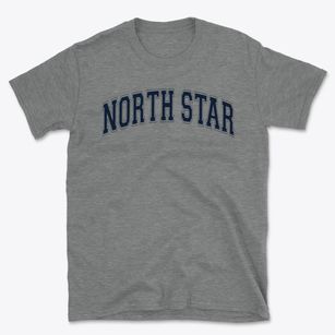 North Star Charter School Varsity Arch Basic T-Shirt