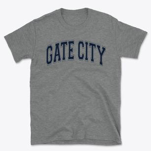 Gate City Elementary School Varsity Arch Basic T-Shirt